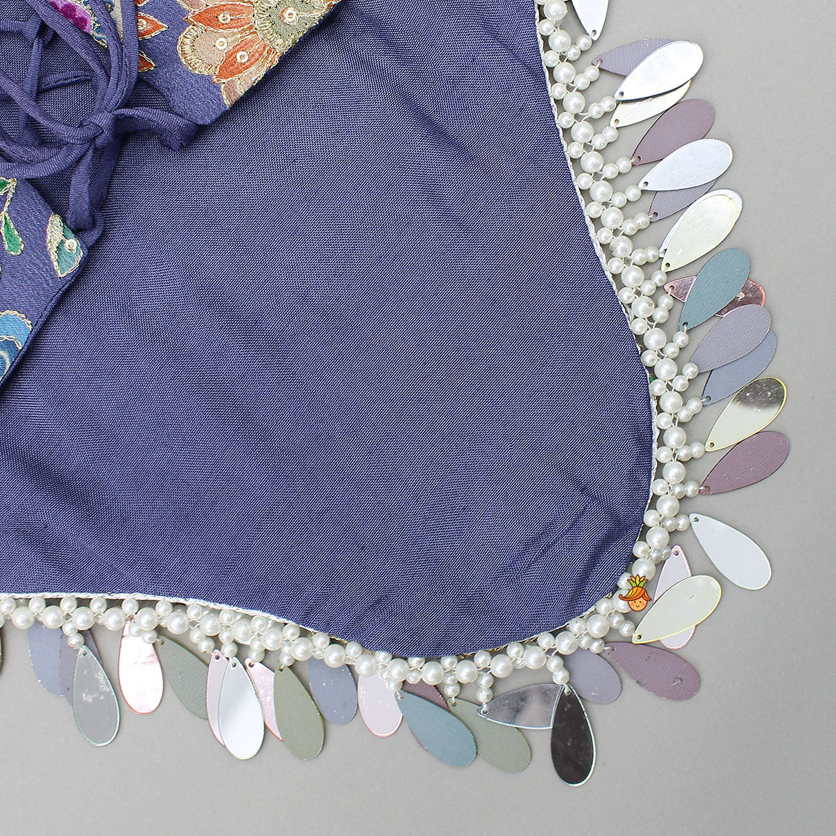 Mirror Work Stylish Top And Palazzo