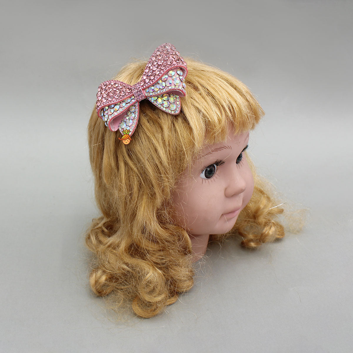 Shiny Layered Bow Hair Clip
