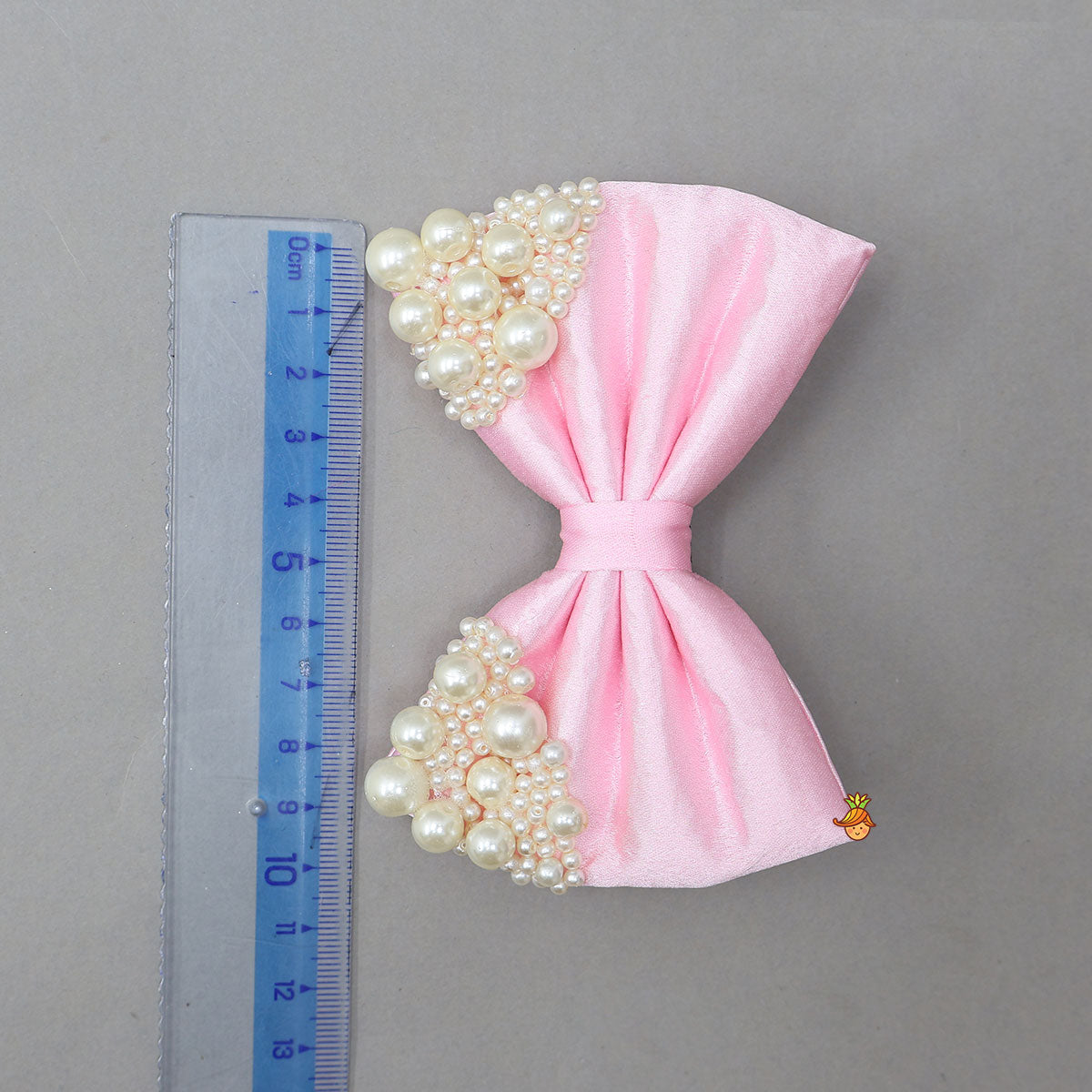 Charming Knot-Detail Bow Hair Clip