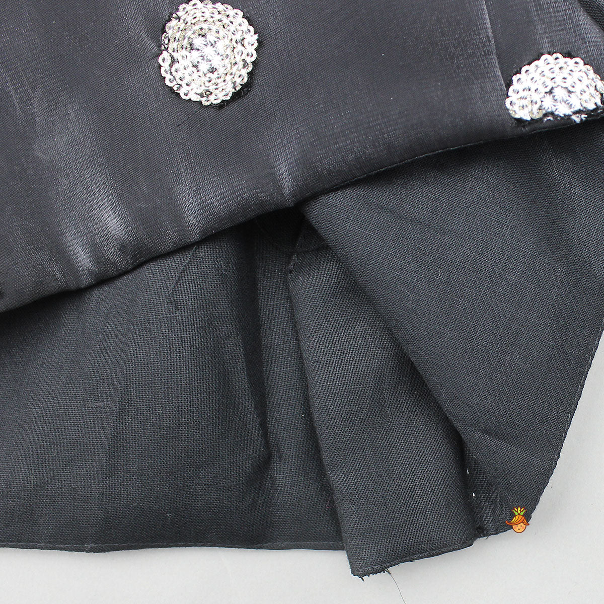 Puff Sleeves Top And Heavy Thread Embroidered Velvet Lehenga