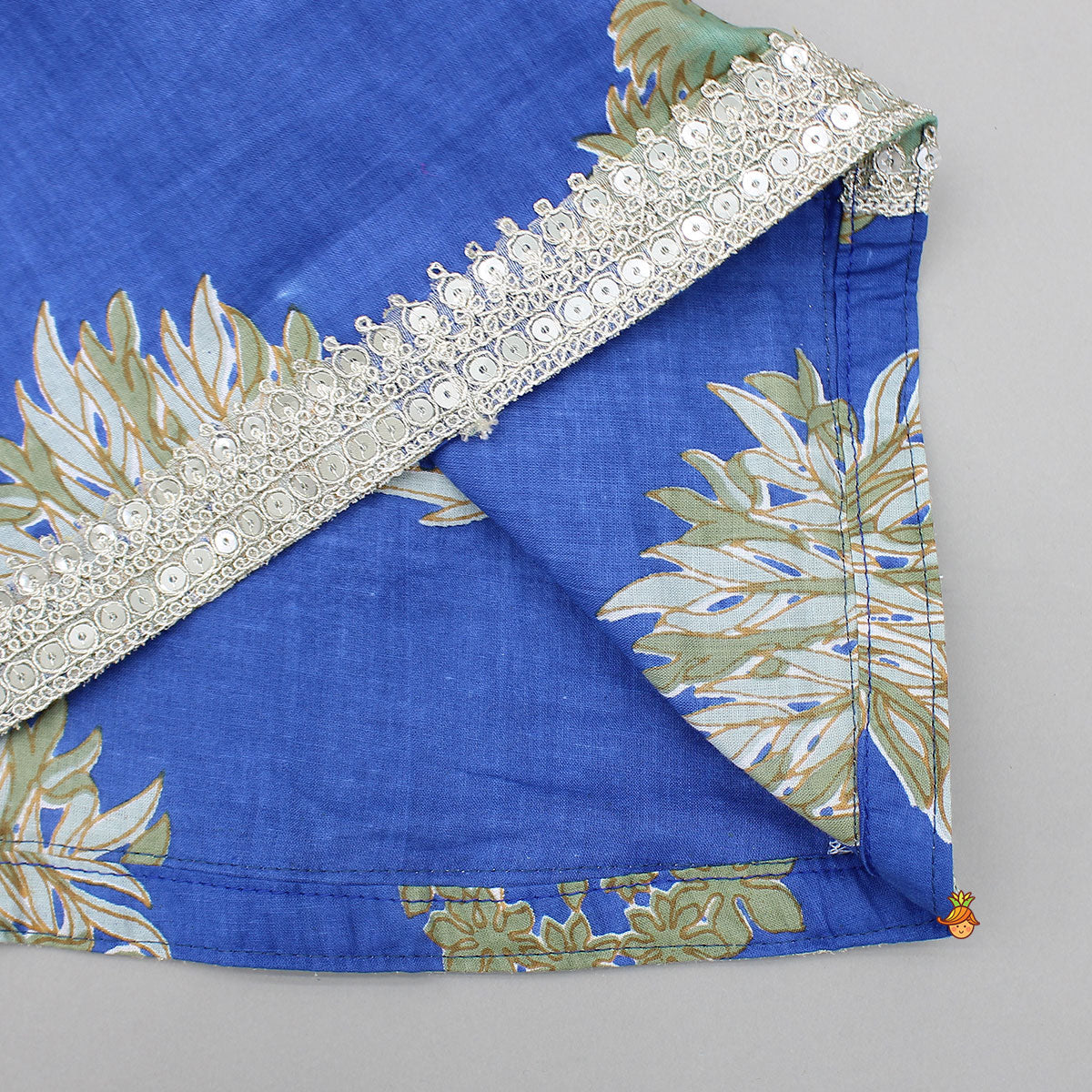 Printed Graceful Kurti And Sharara With Net Dupatta