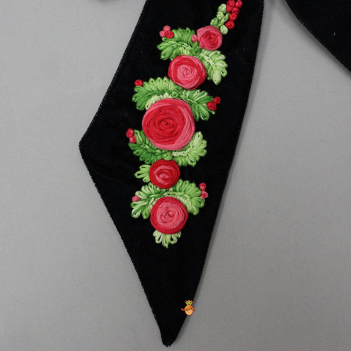 Velvet Floral Hair Clip