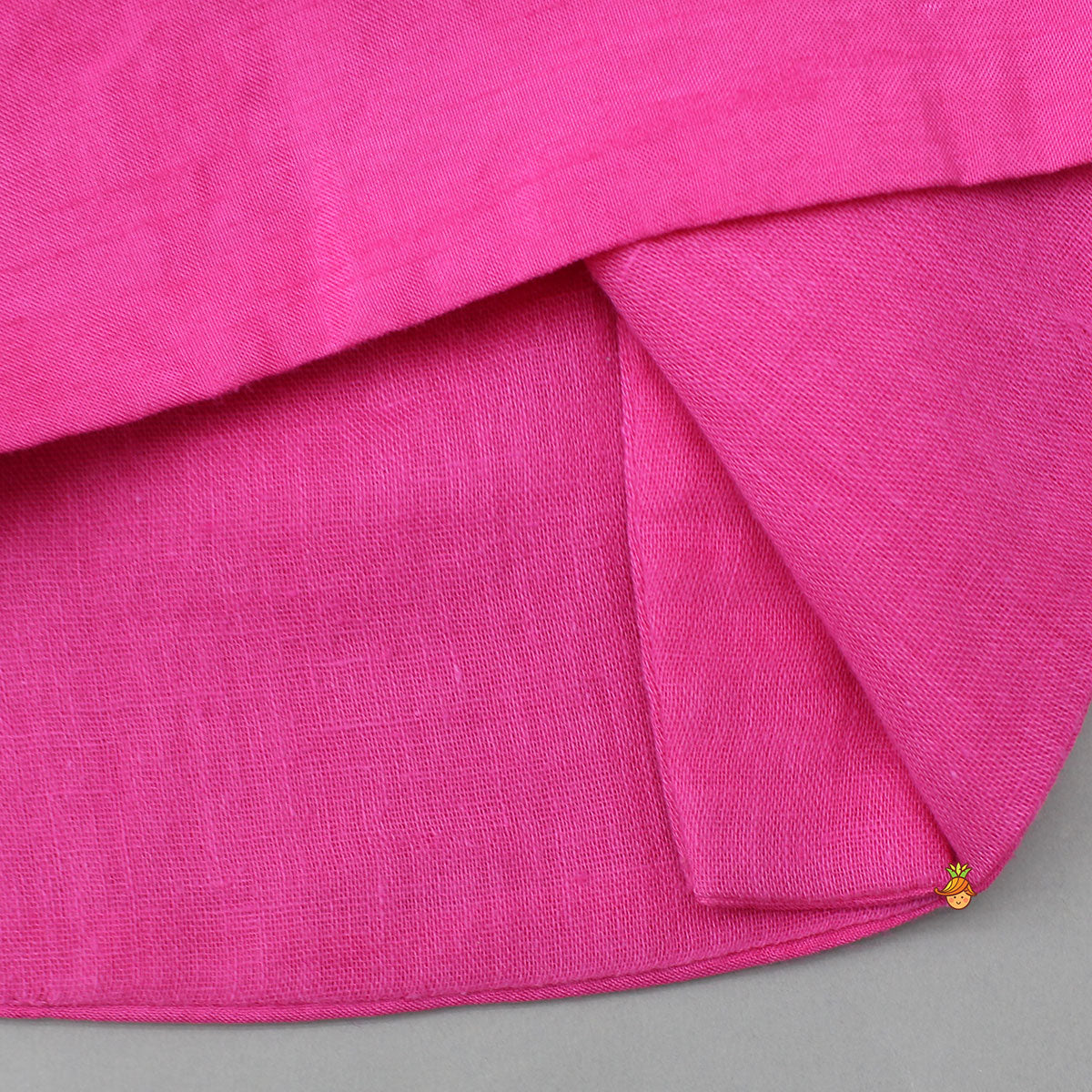 Kaftan Top With Inner Crop Top And Pant