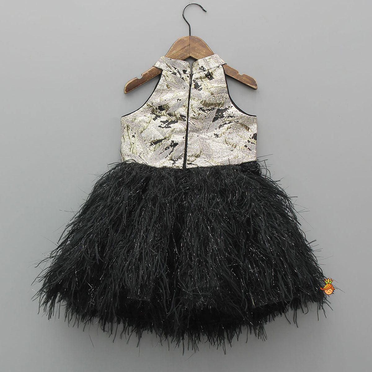 Gorgeous Fur Sleeveless Dress