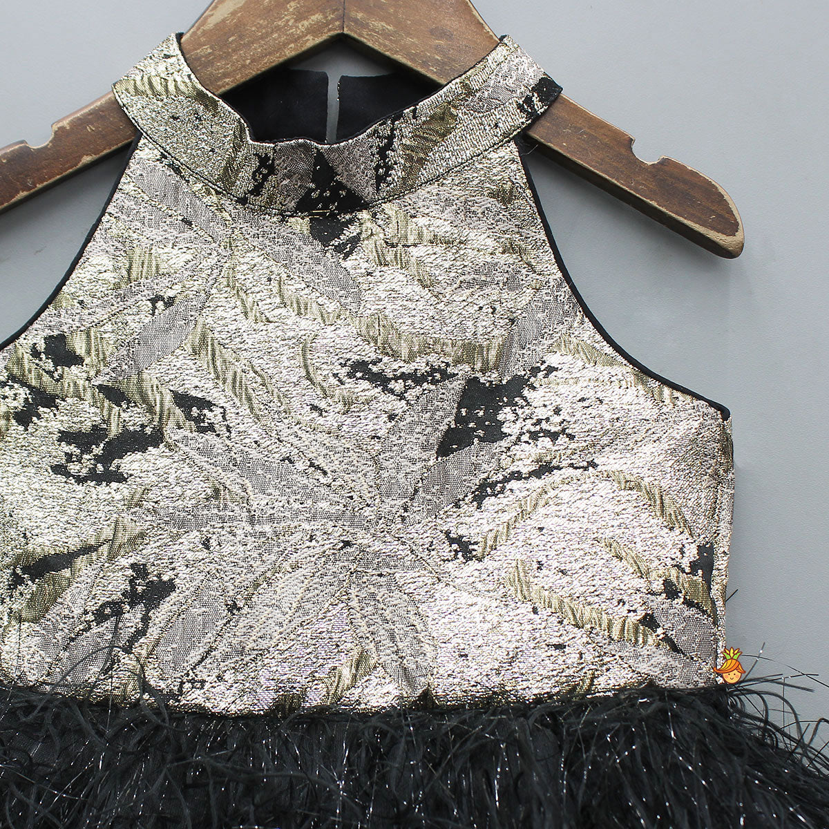 Gorgeous Fur Sleeveless Dress