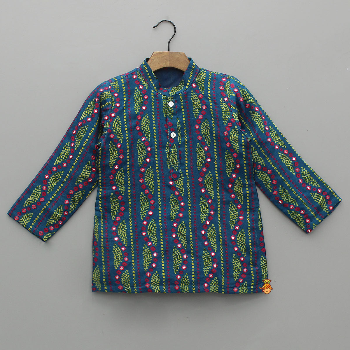 Bandhani Printed Kurta And Pyjama