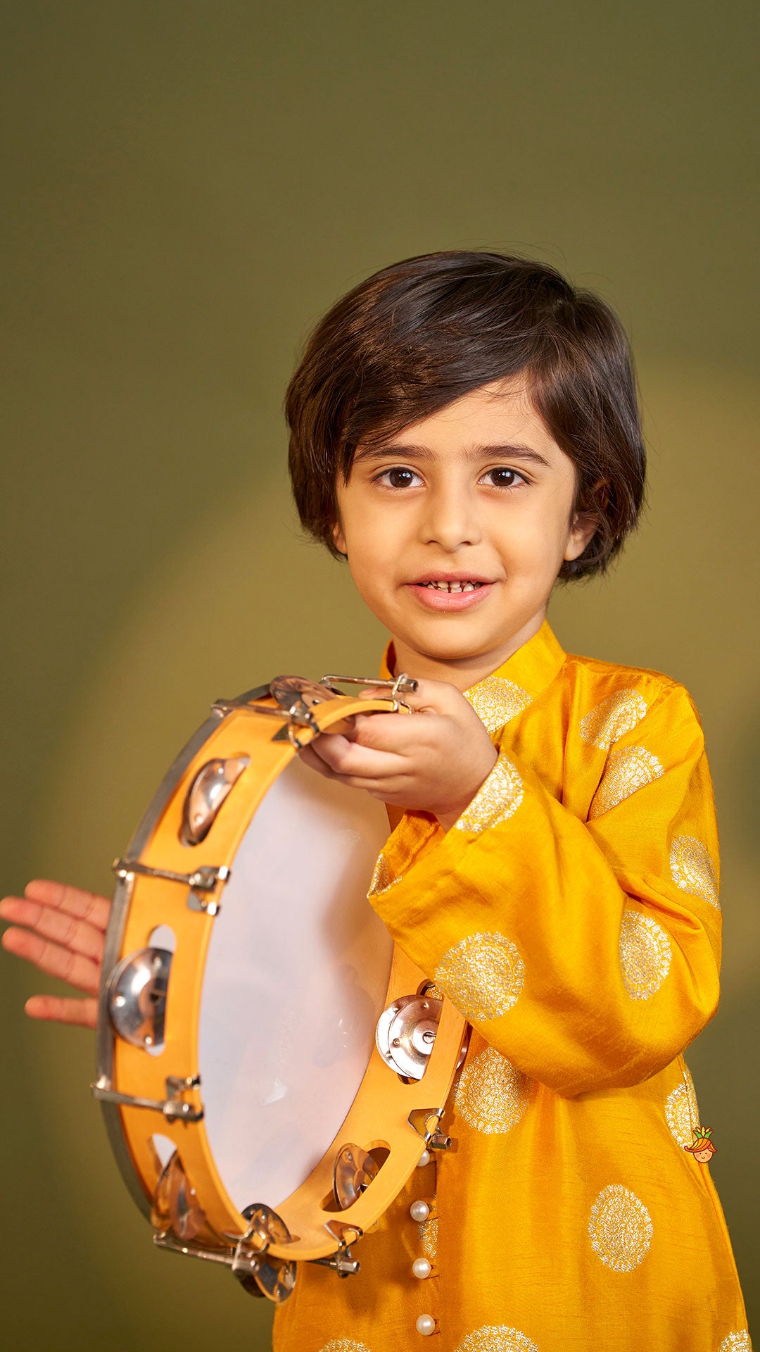 Front Open Ethnic Kurta And Pyjama