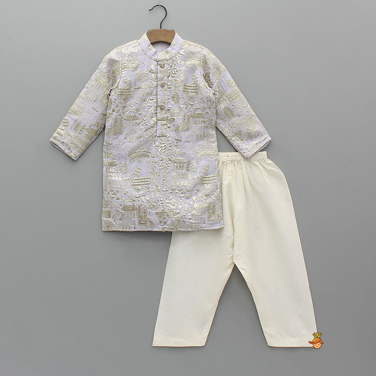 Heavy Embroidered Kurta And Pyjama