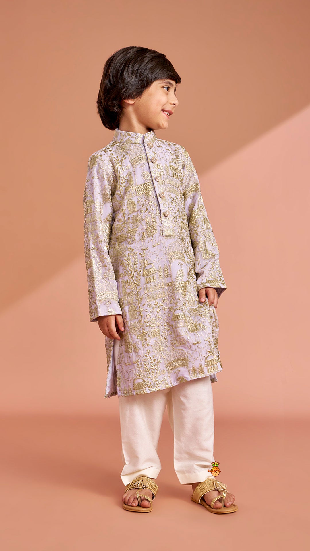 Heavy Embroidered Kurta And Pyjama