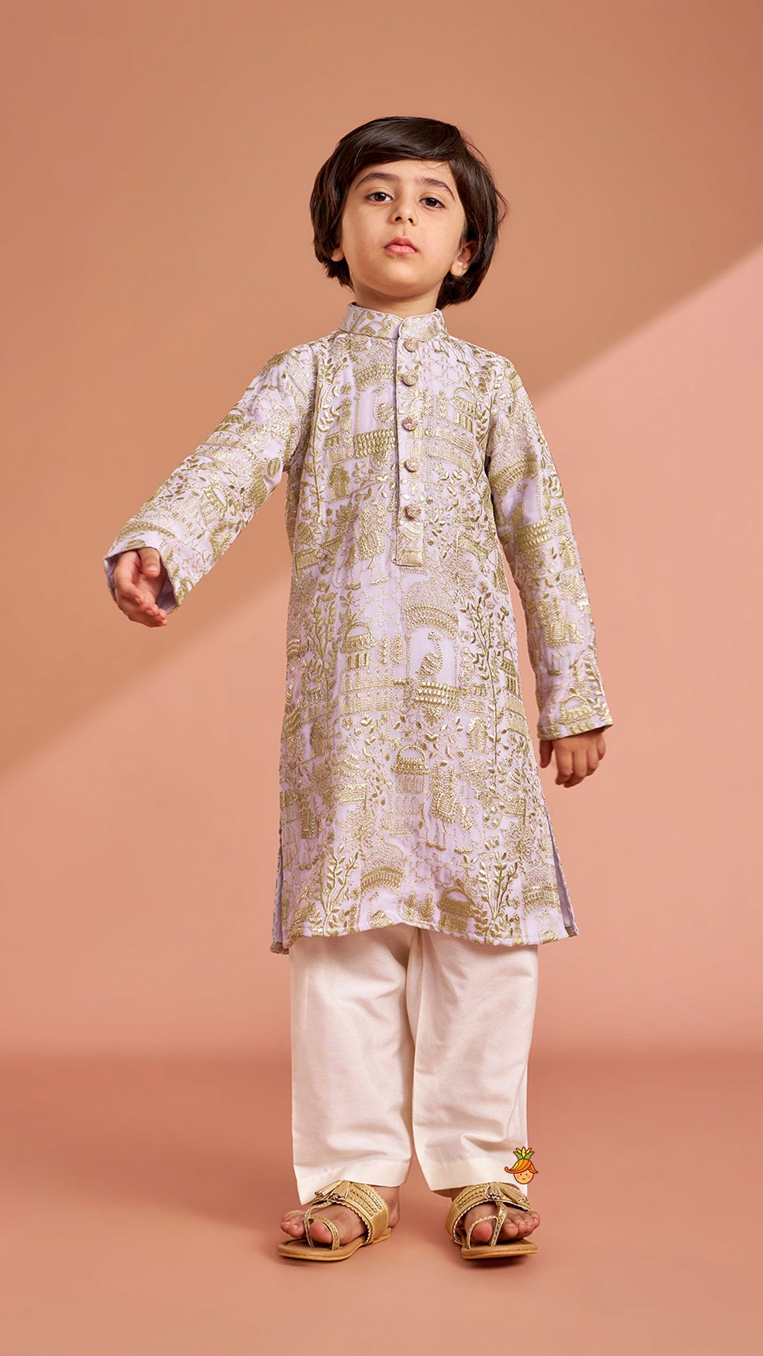 Heavy Embroidered Kurta And Pyjama