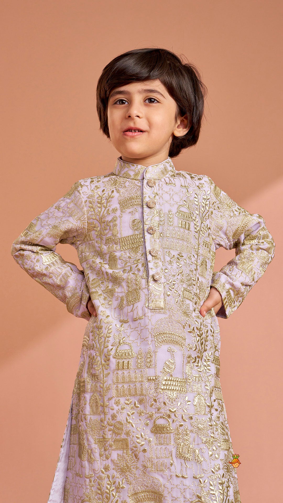 Heavy Embroidered Kurta And Pyjama
