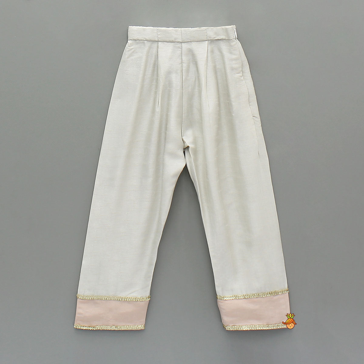 Elegant Embroidered Yoke Kurti And Pant