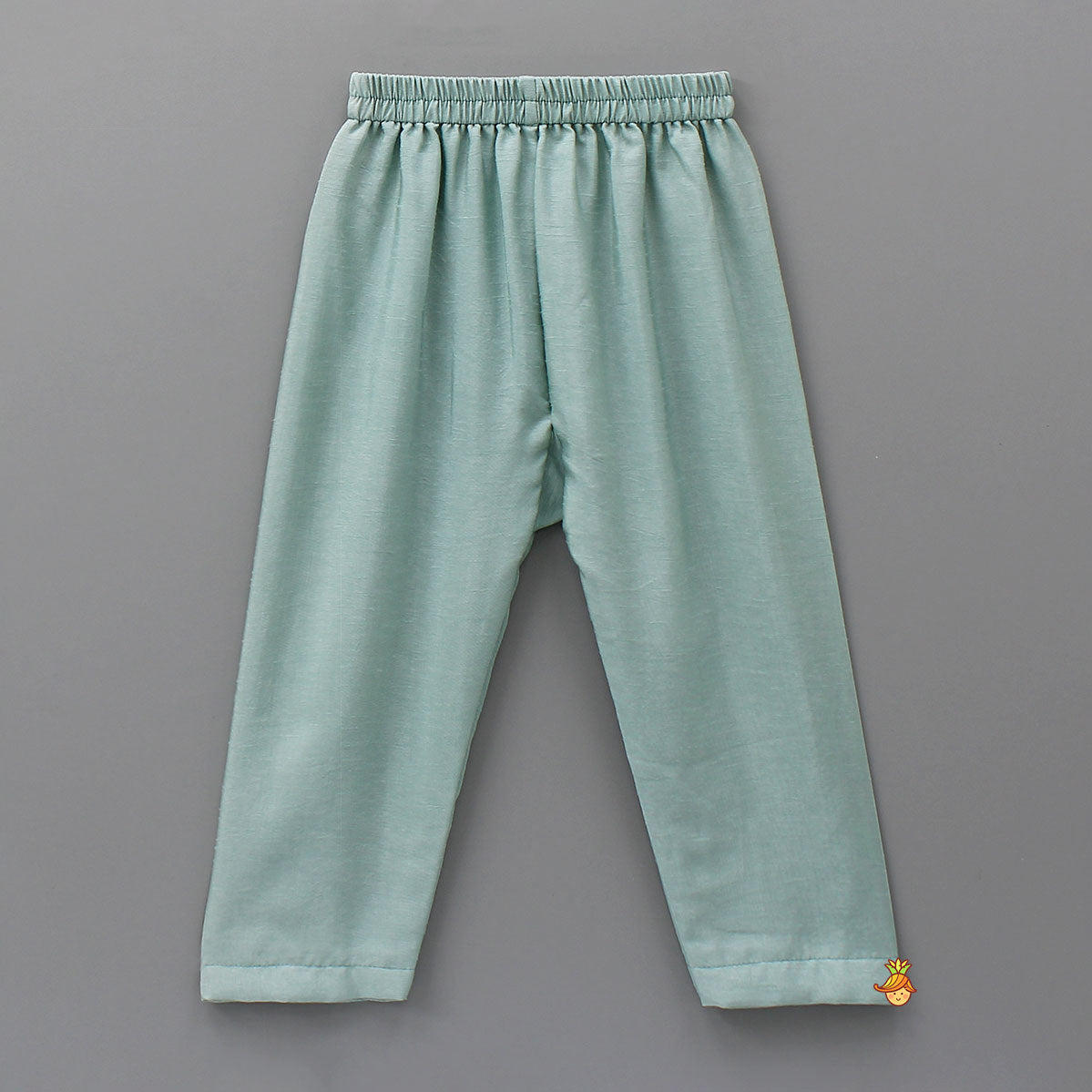 Ethnic Kurta With Lace Work Jacket And Pyjama