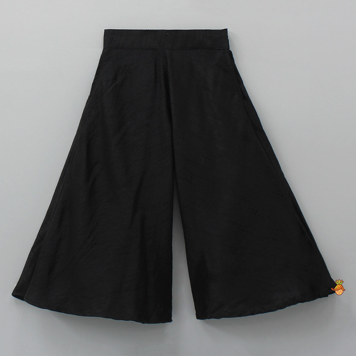 Thread And Sequins Embroidered Jacket-Style Top With Palazzo