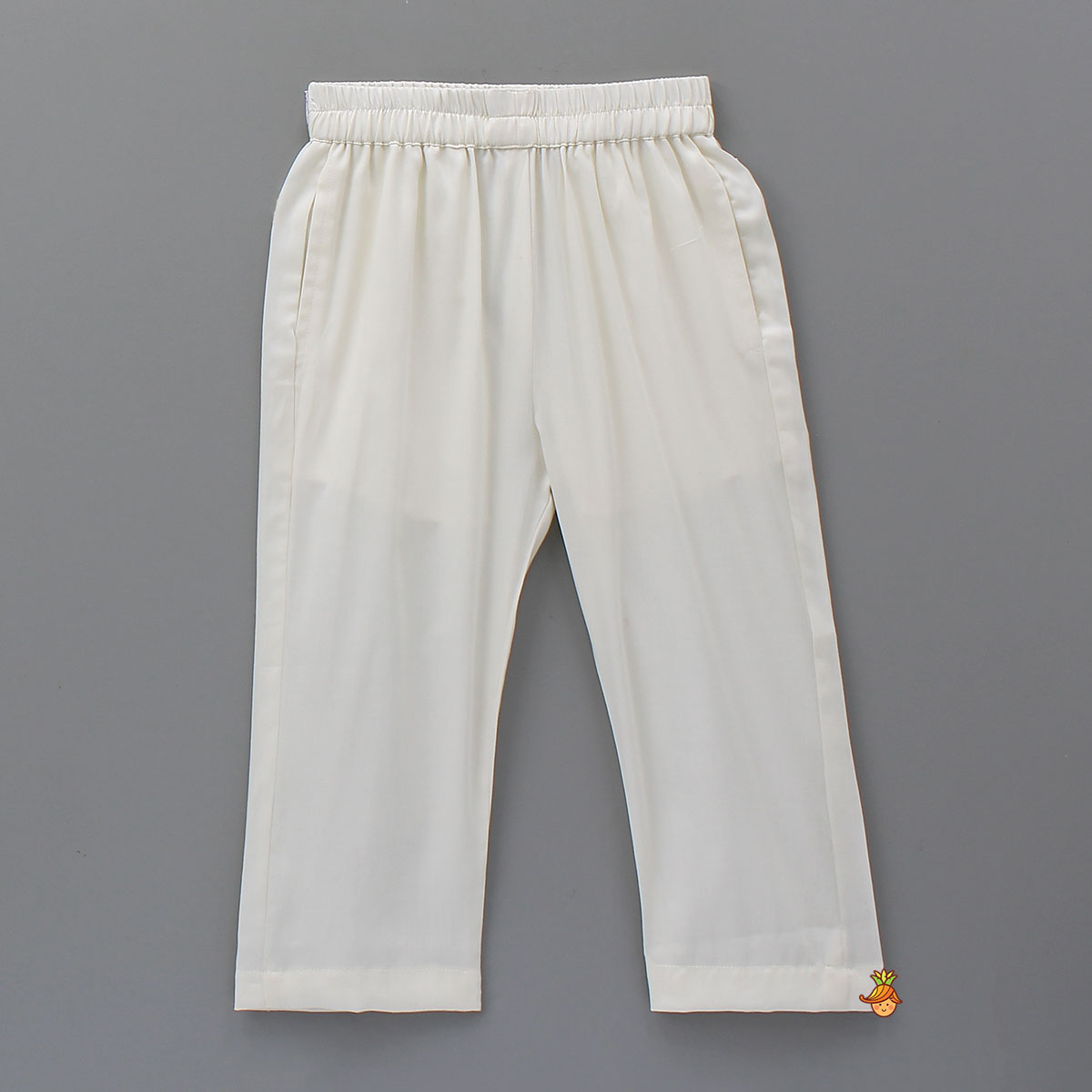 Lace Detailed Yoke Kurta And Pyjama