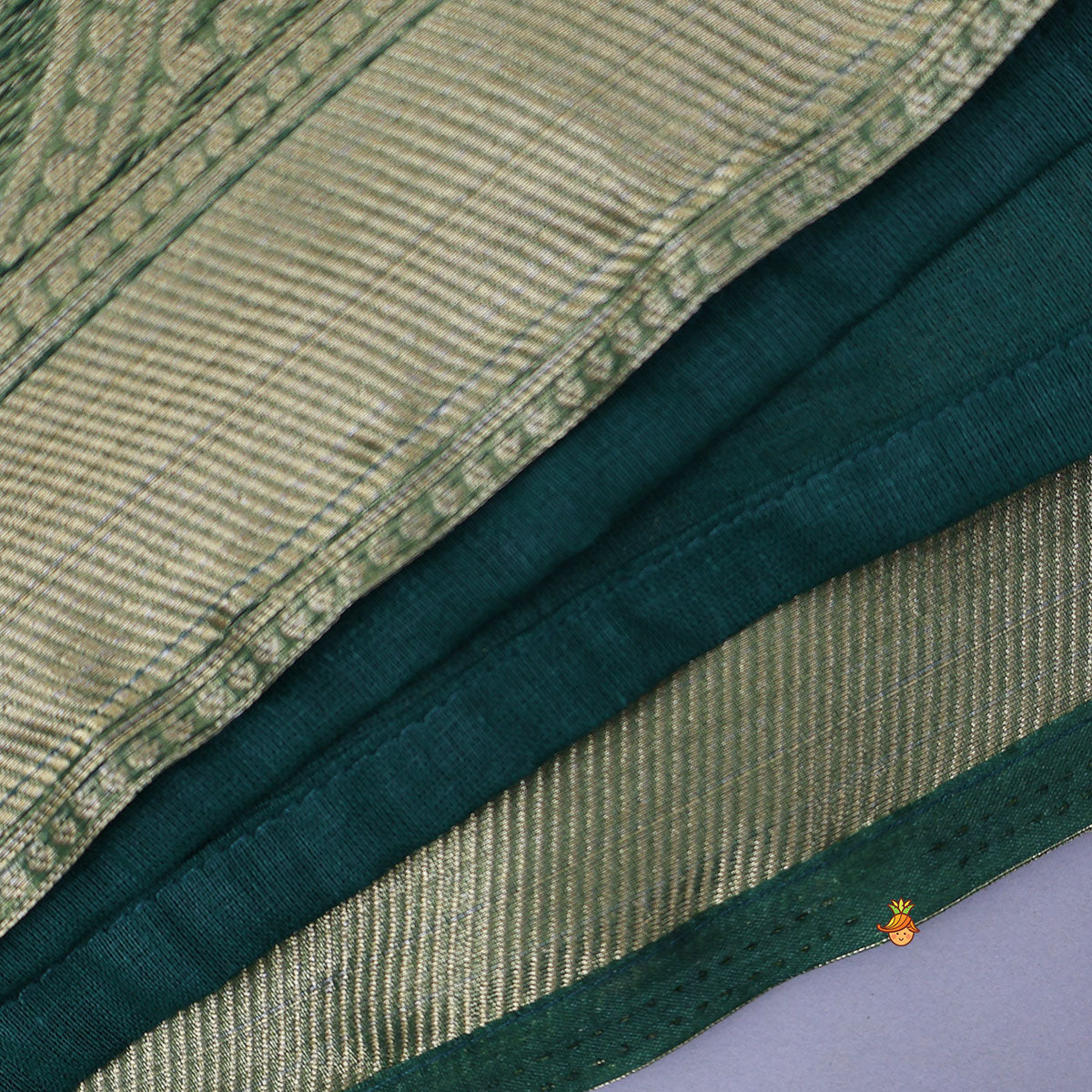 Elegant Embroidered Anarkali With Border Detailing