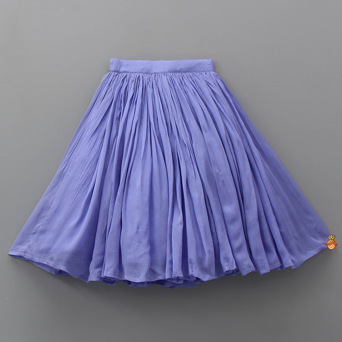 Butterfly Cutwork Top And Lehenga