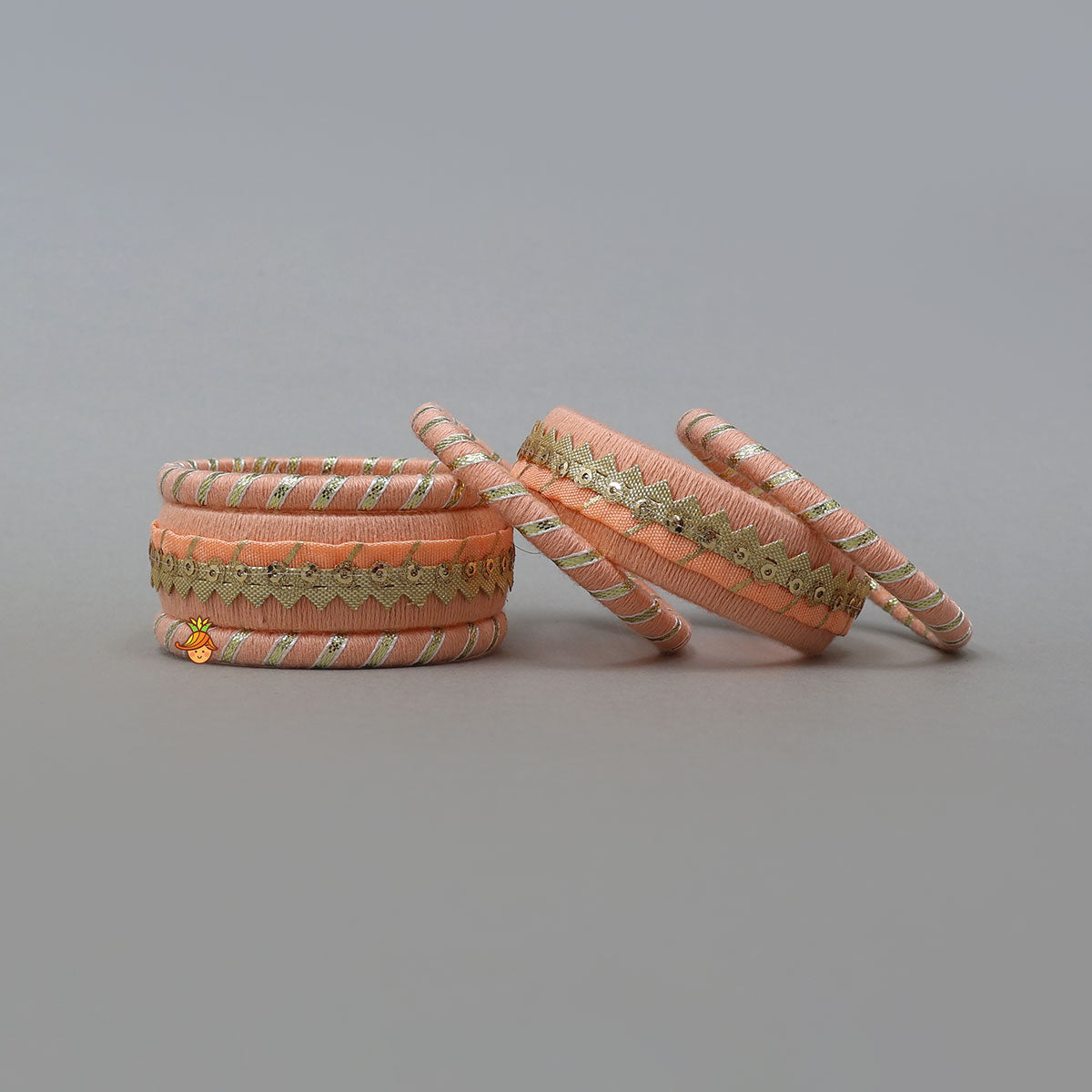 Gota Lace Detailed Elegant Thread Bangles