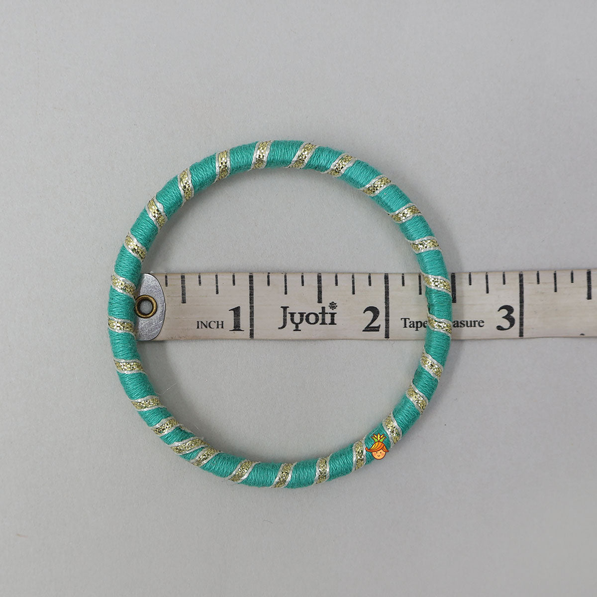 Adorable Thread Bangles With Sequin Detailing