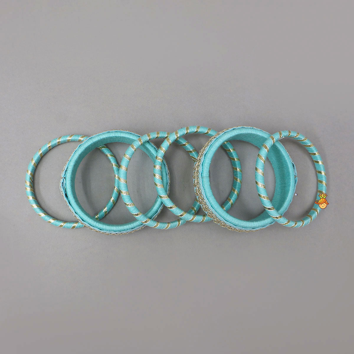 Gota Lace-Embellished Beautiful Thread Bangles