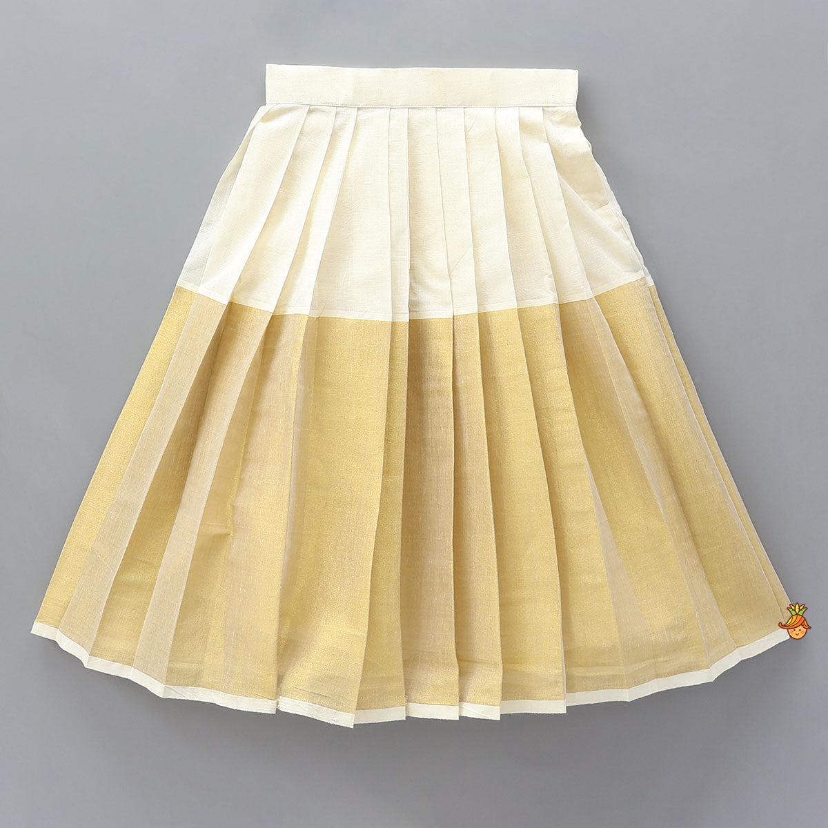 Booti Work Top With Dual-Tone Lehenga