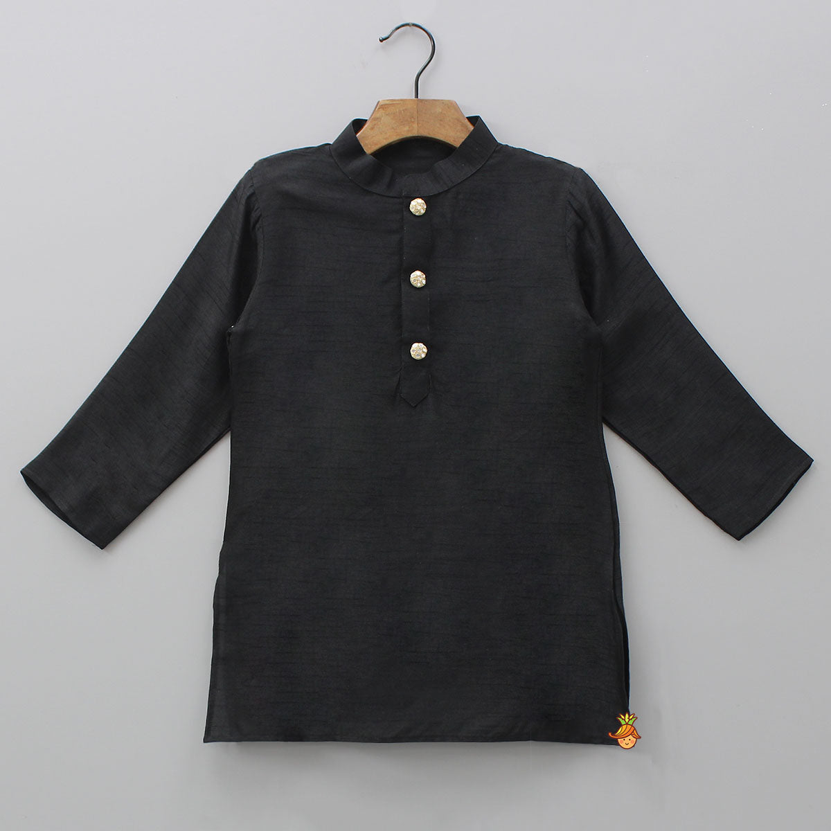 Elegant Kurta And Floral Embroidered Jacket With Pyjama