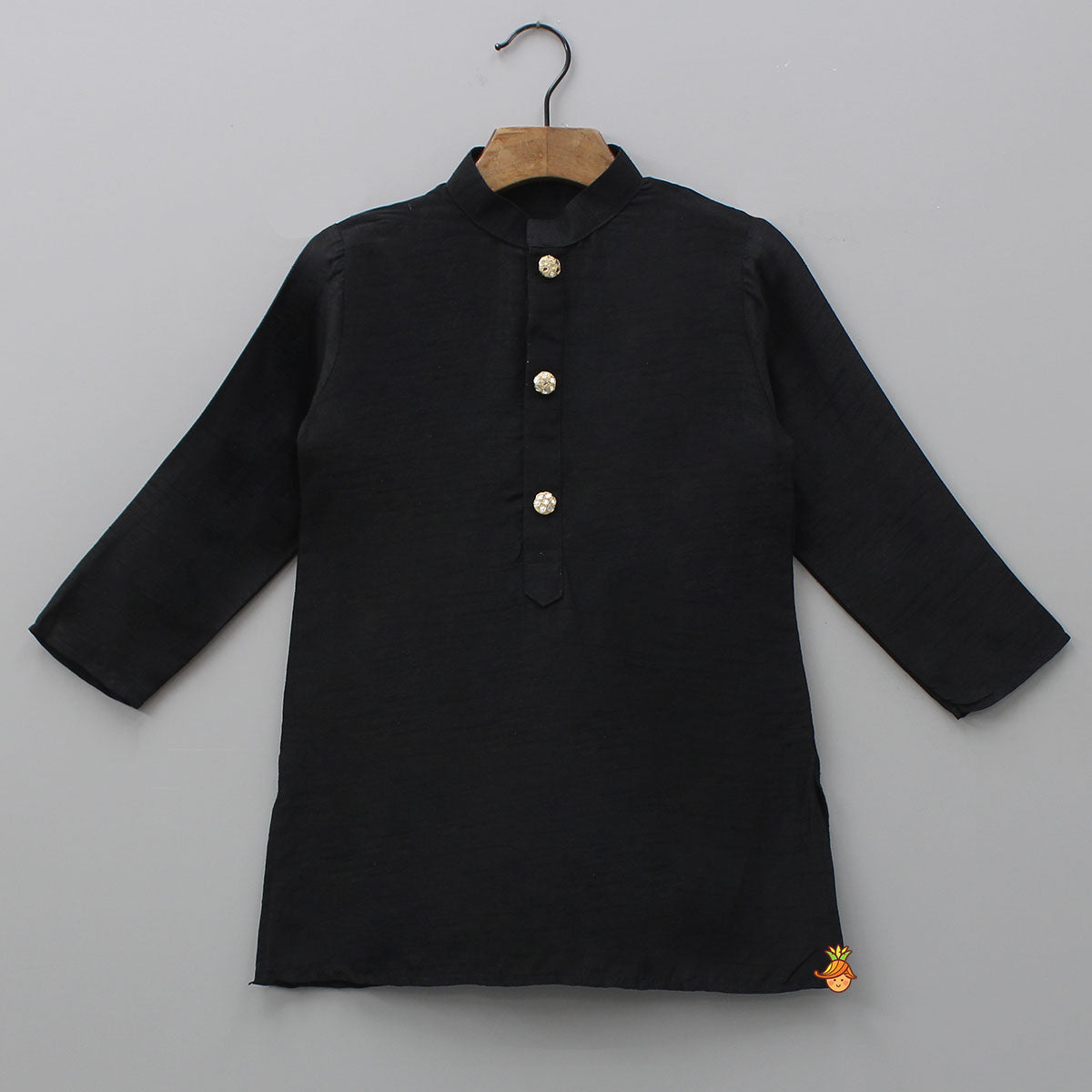 Elegant Kurta And Ethnic Printed Jacket With Pyjama