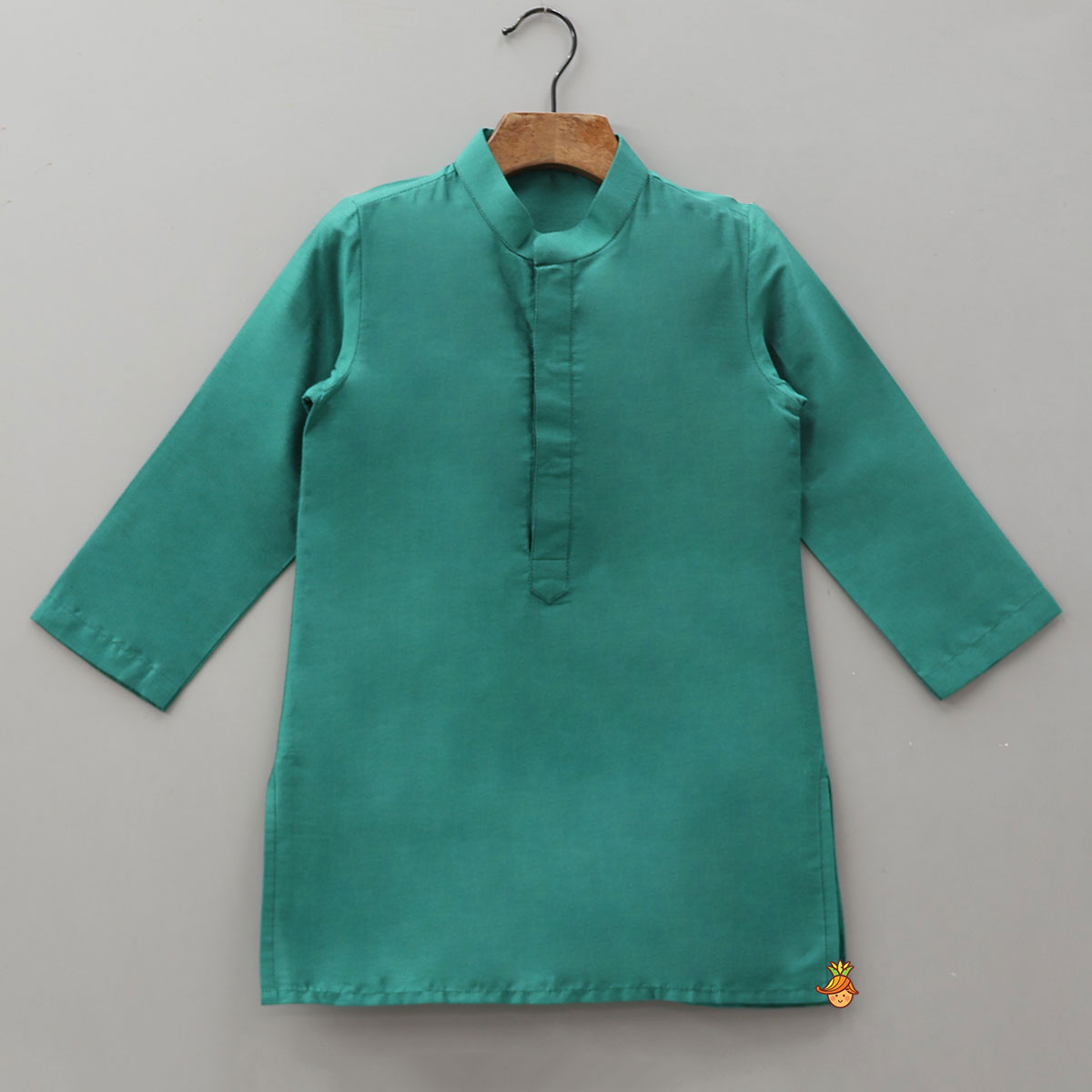 Ethnic Kurta With Pocket-Detail Printed Jacket And Pyjama