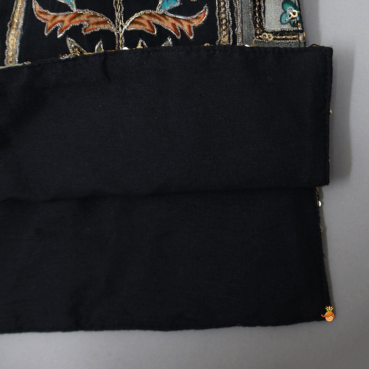 Charming Embroidered Sherwani With Shimmery Pleated Patiala