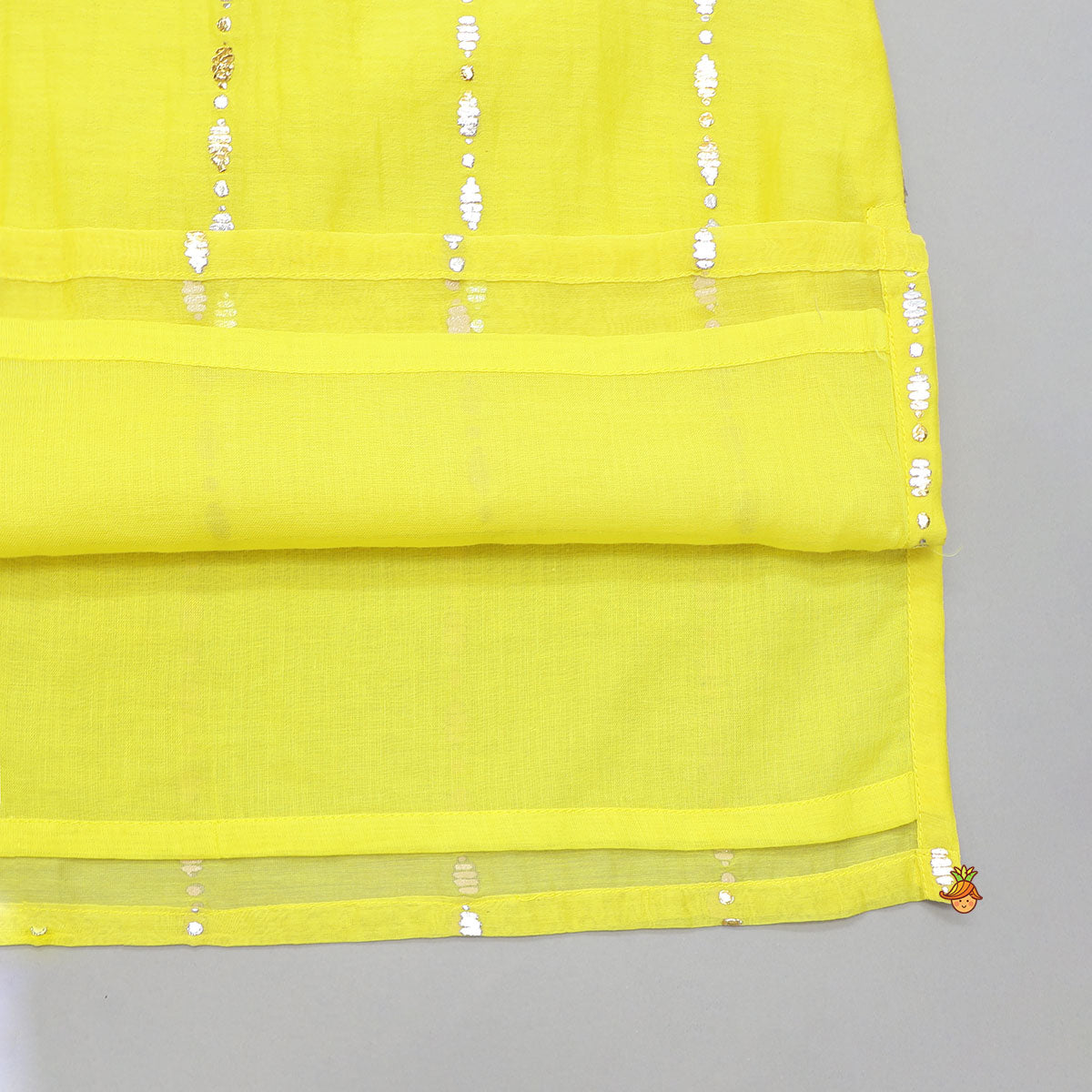 Embroidered Placket Kurta With Pyjama