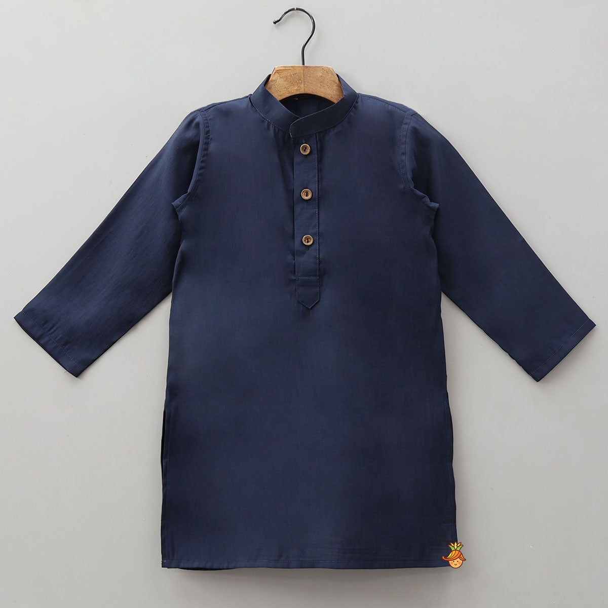 Elegant Kurta With Faux Mirror Work Jacket And Pyjama