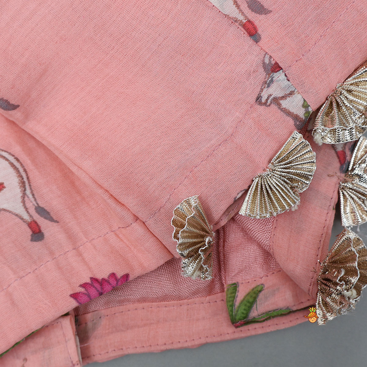 Beautifully Printed Top And Lehenga