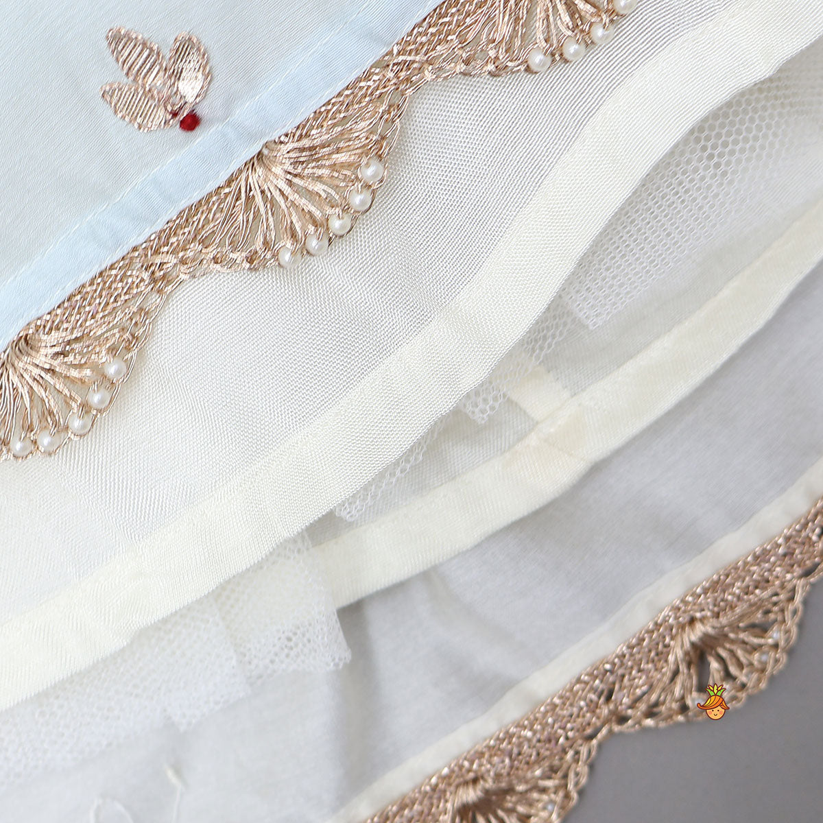 Angarkha Style Top And Lehenga