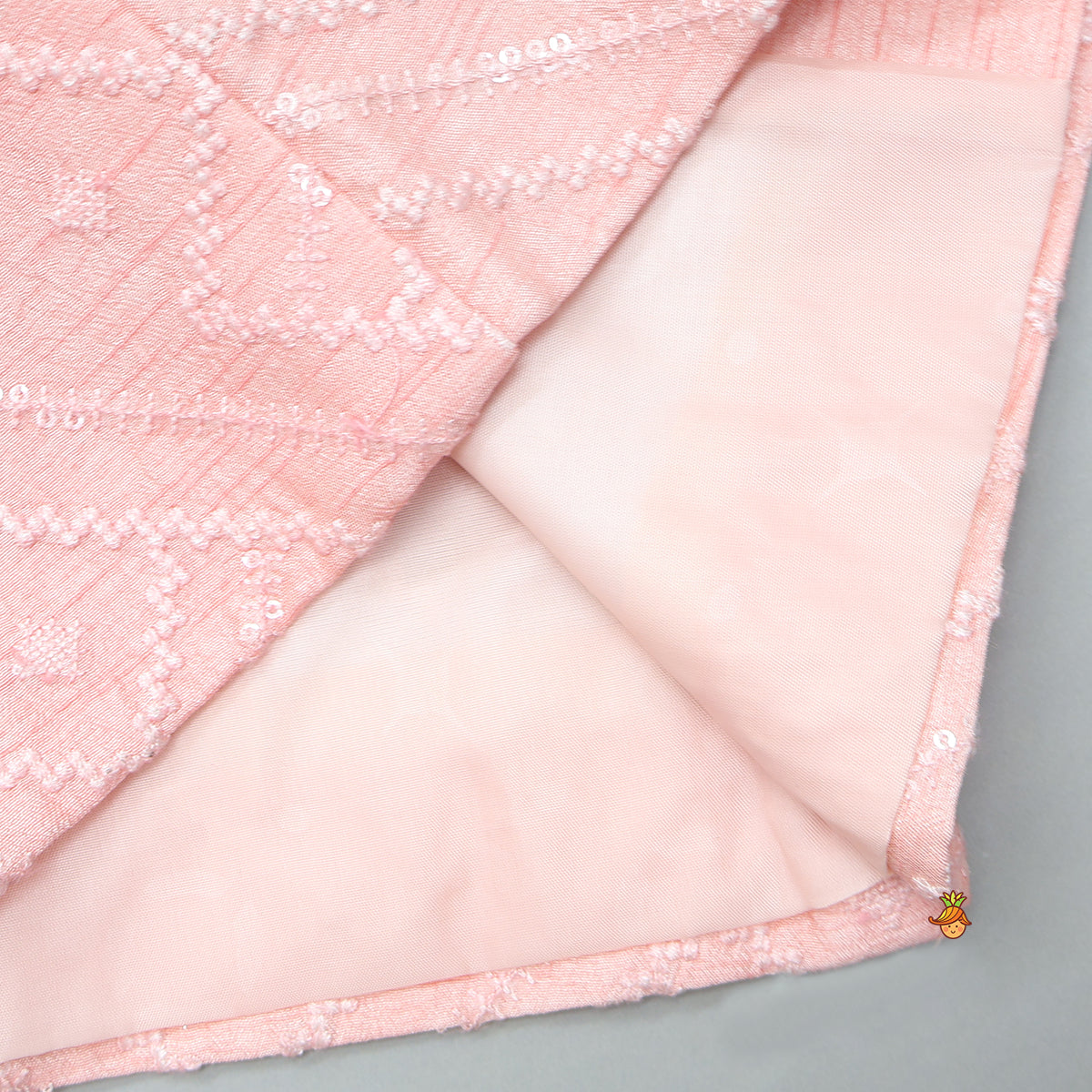 Elegant Kurta With Thread-Work Jacket And Pyjama