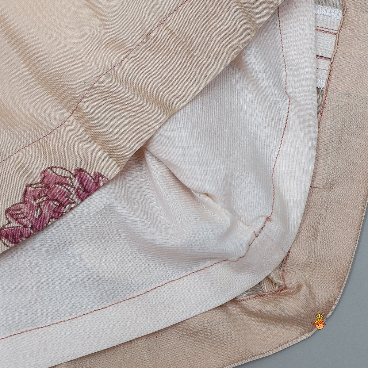 Elegant Pocket Detail Kurti With Palazzo And Dupatta