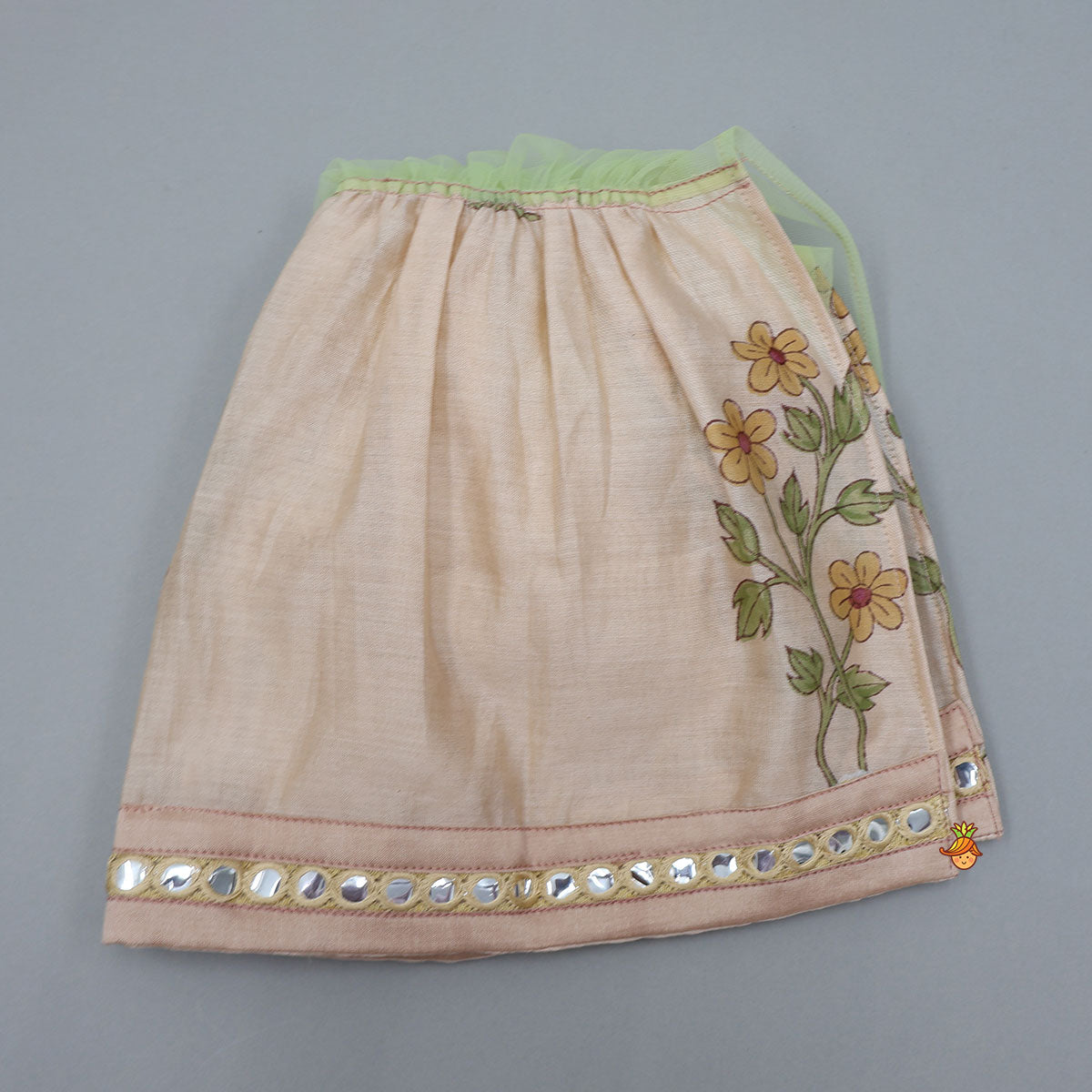 Elegant Pocket Detail Kurti With Palazzo And Dupatta