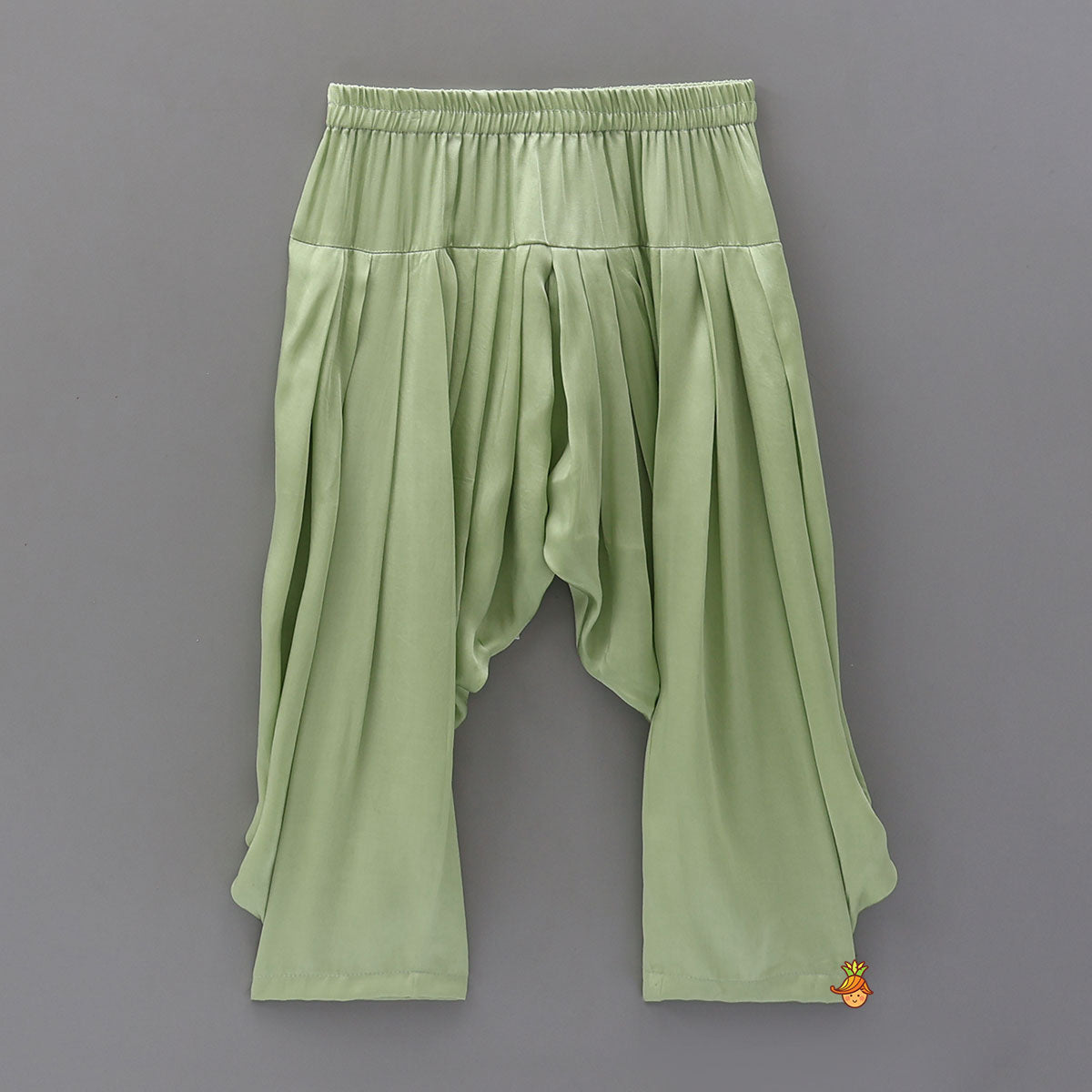 Hand-Painted Ethnic Kurta And Patiala Salwar