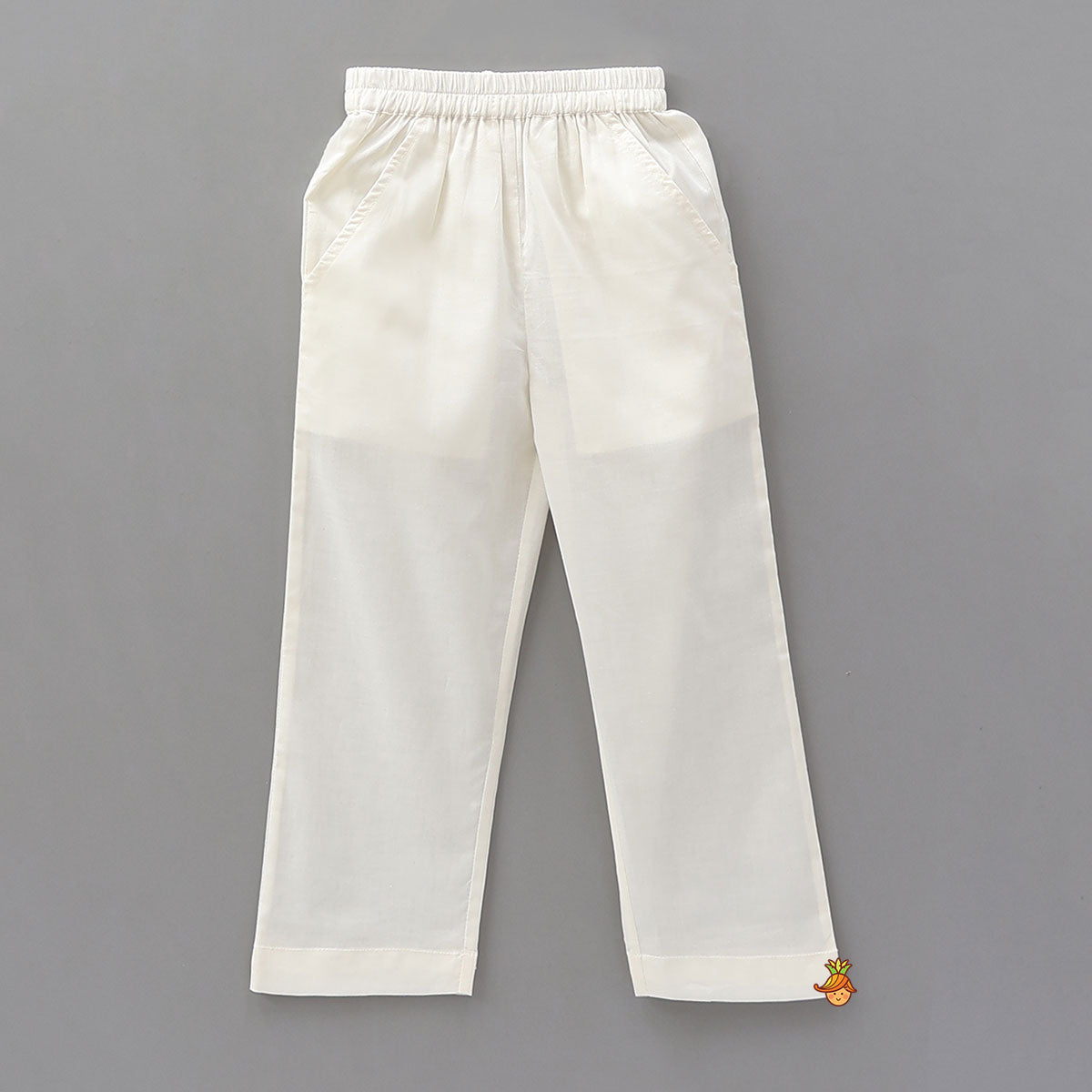 Floral Thread Embroidered Kurta With Pyjama