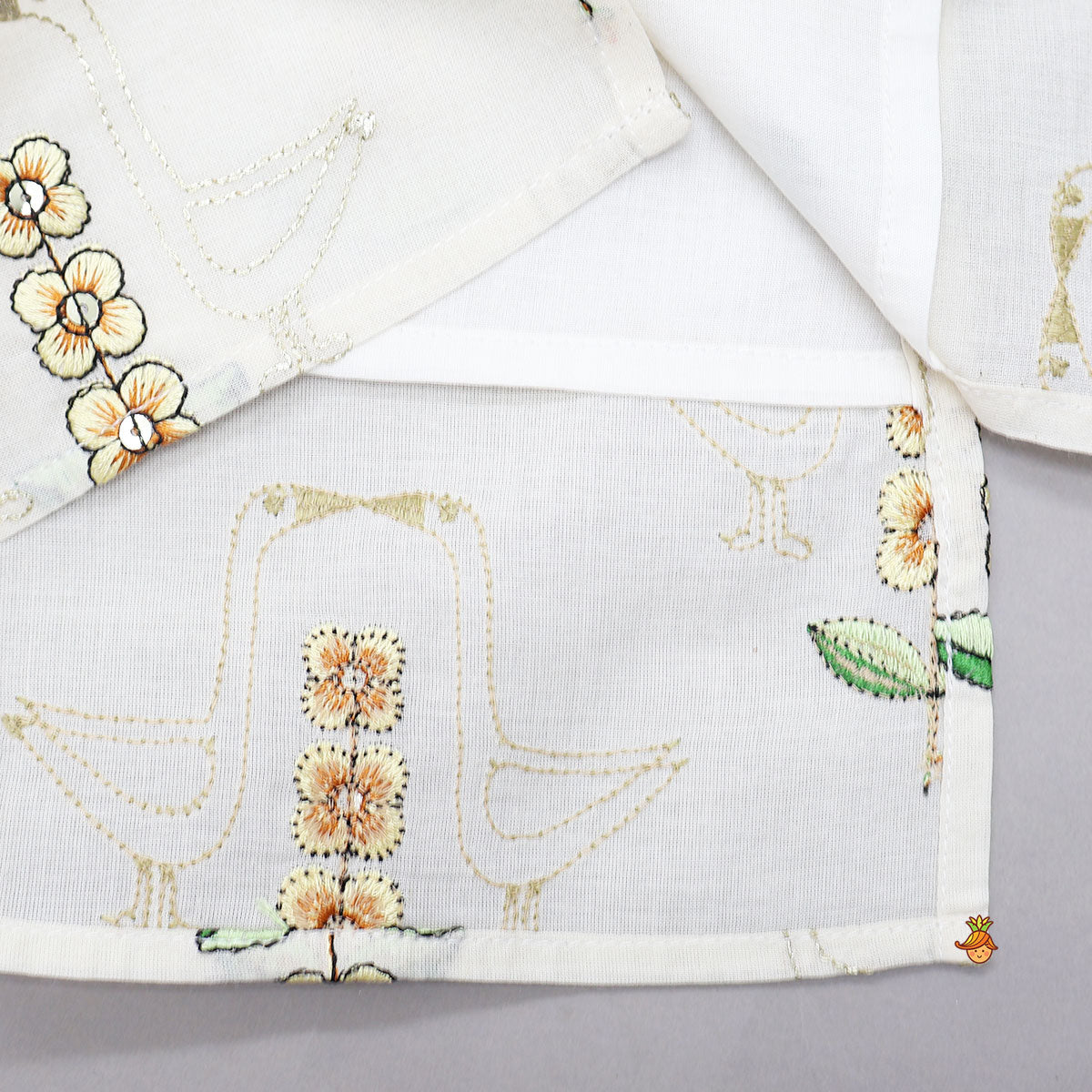 Beautiful Embroidered Kurti And Sharara