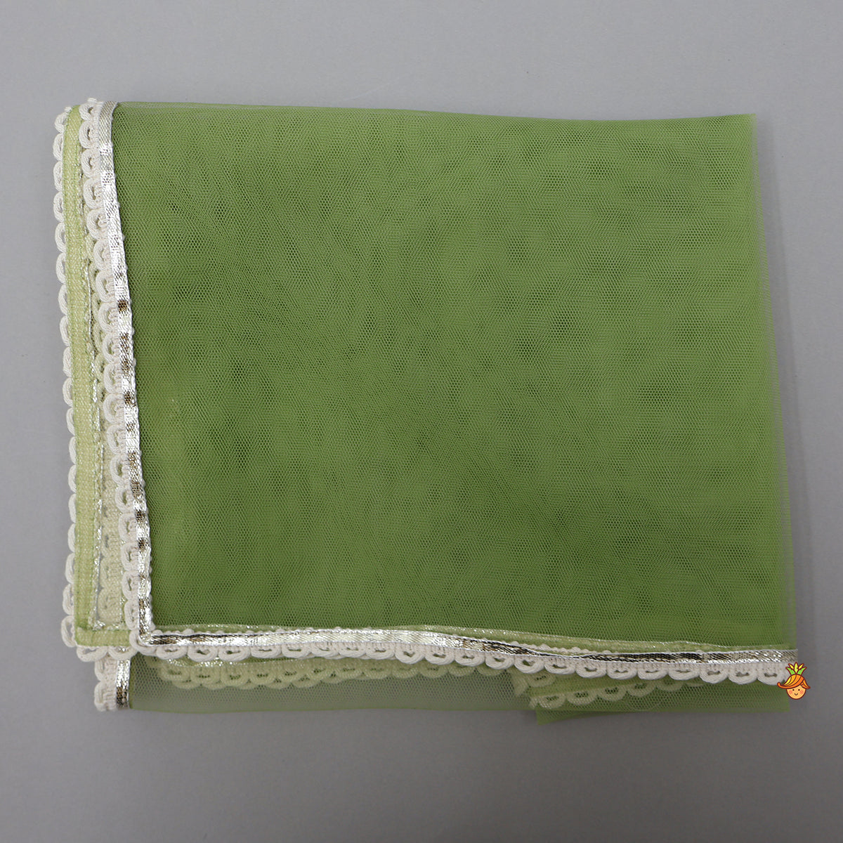 Stylish Top With Sequined Lehenga And Matching Dupatta