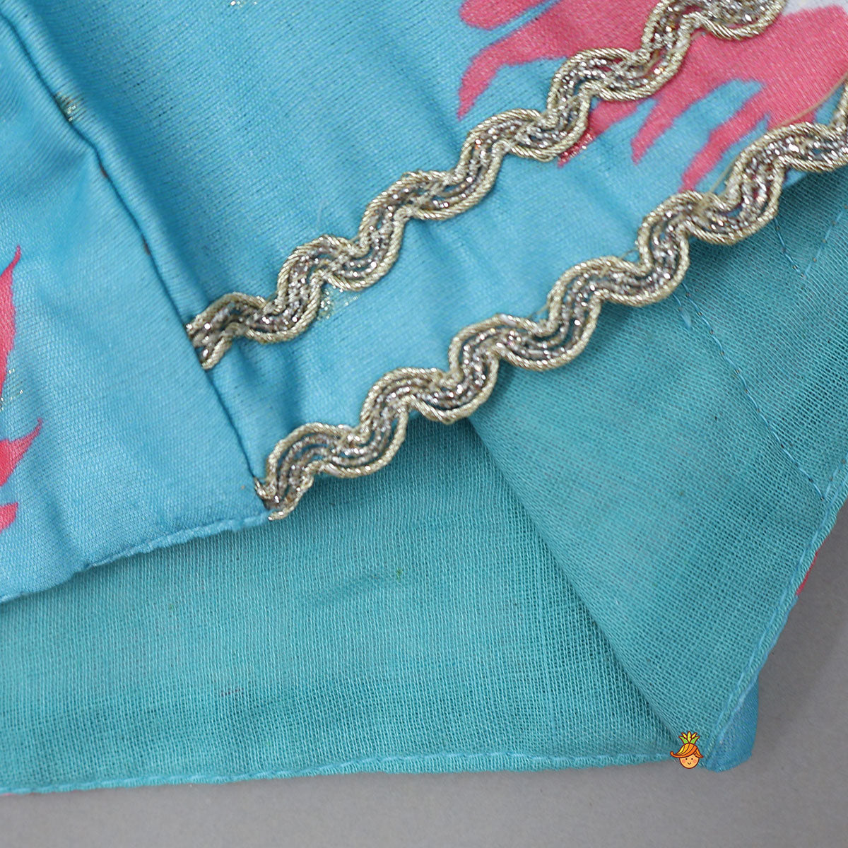 Booti Work Printed Top And Lehenga With Stylish Dupatta