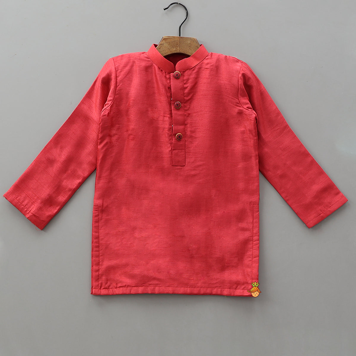 Kurta With Beautiful Printed Jacket And Pyjama