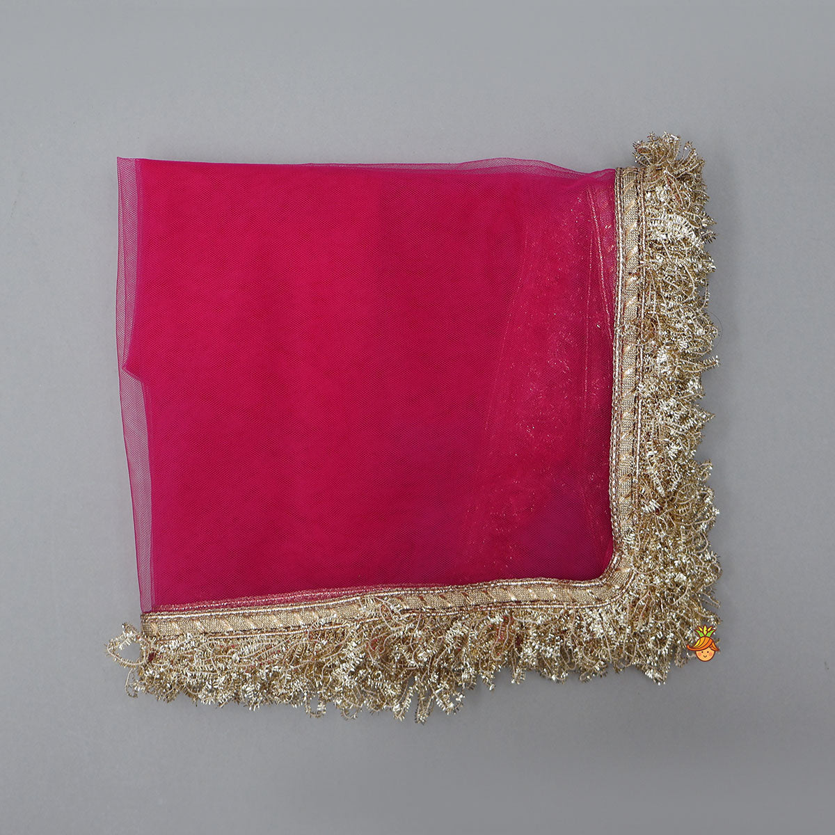 Stylish Flared Sleeves Top And Lehenga With Dupatta