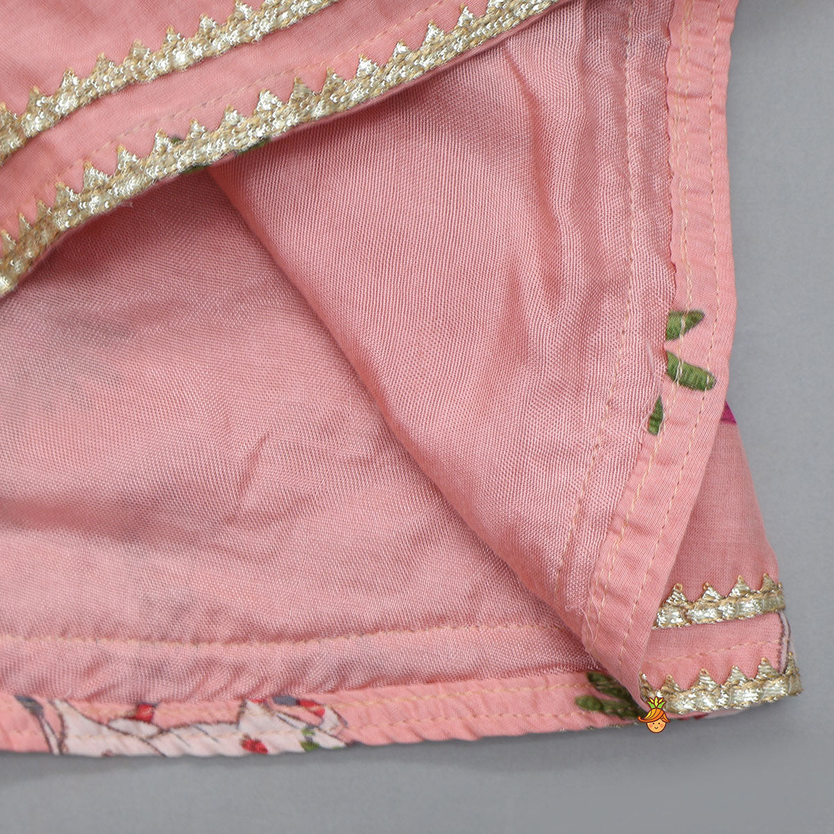 Angarkha Style Kurti And Palazzo