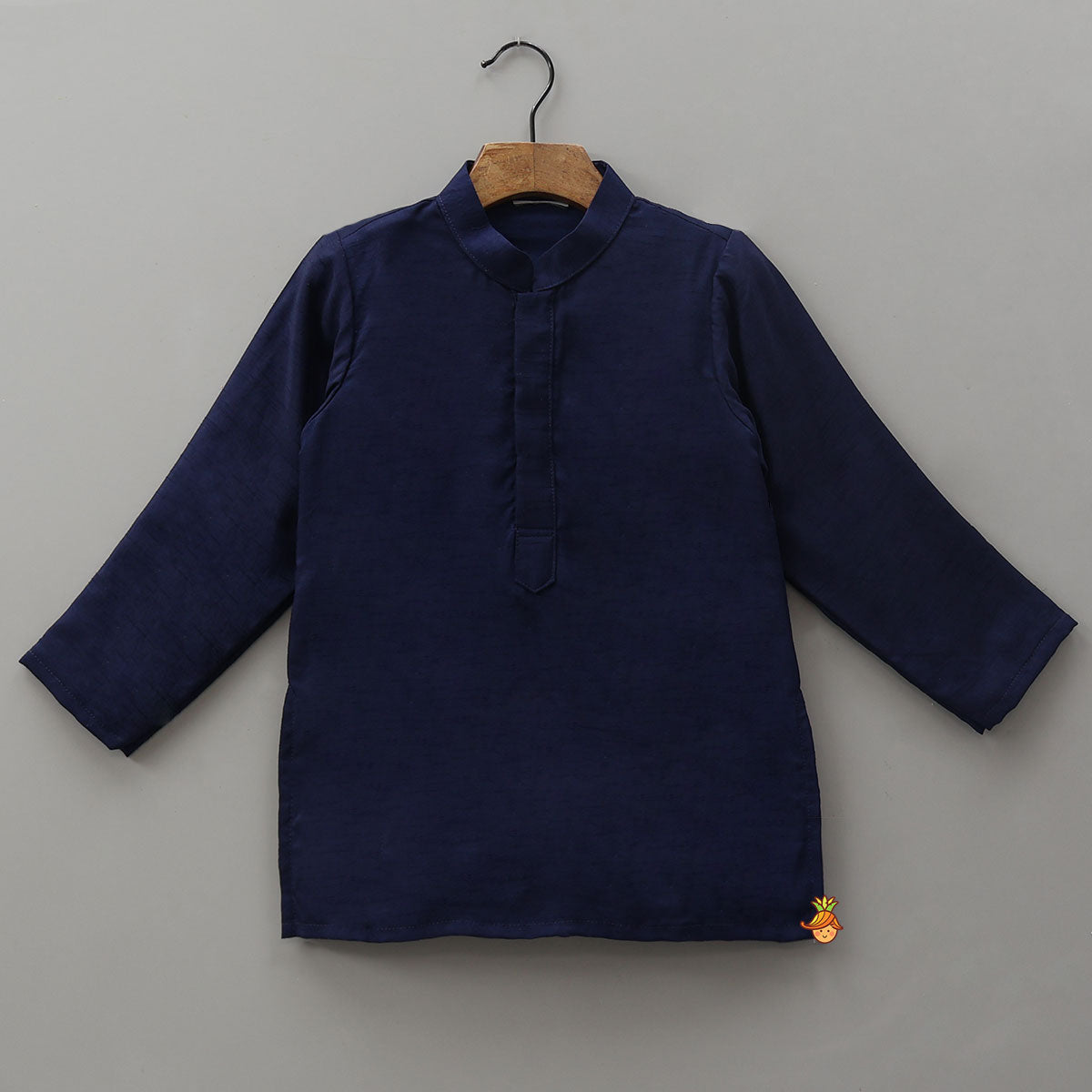 Ethnic Kurta With Brocade Jacket And Pyjama