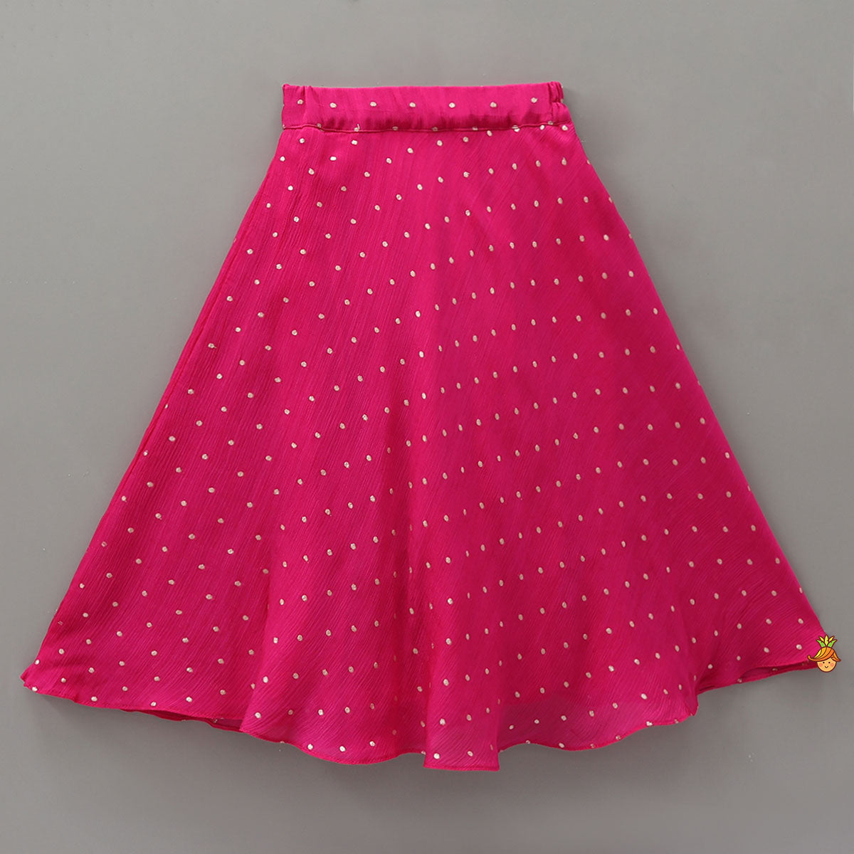 Sleeveless Top With Embroidered Jacket And Booti Work Lehenga