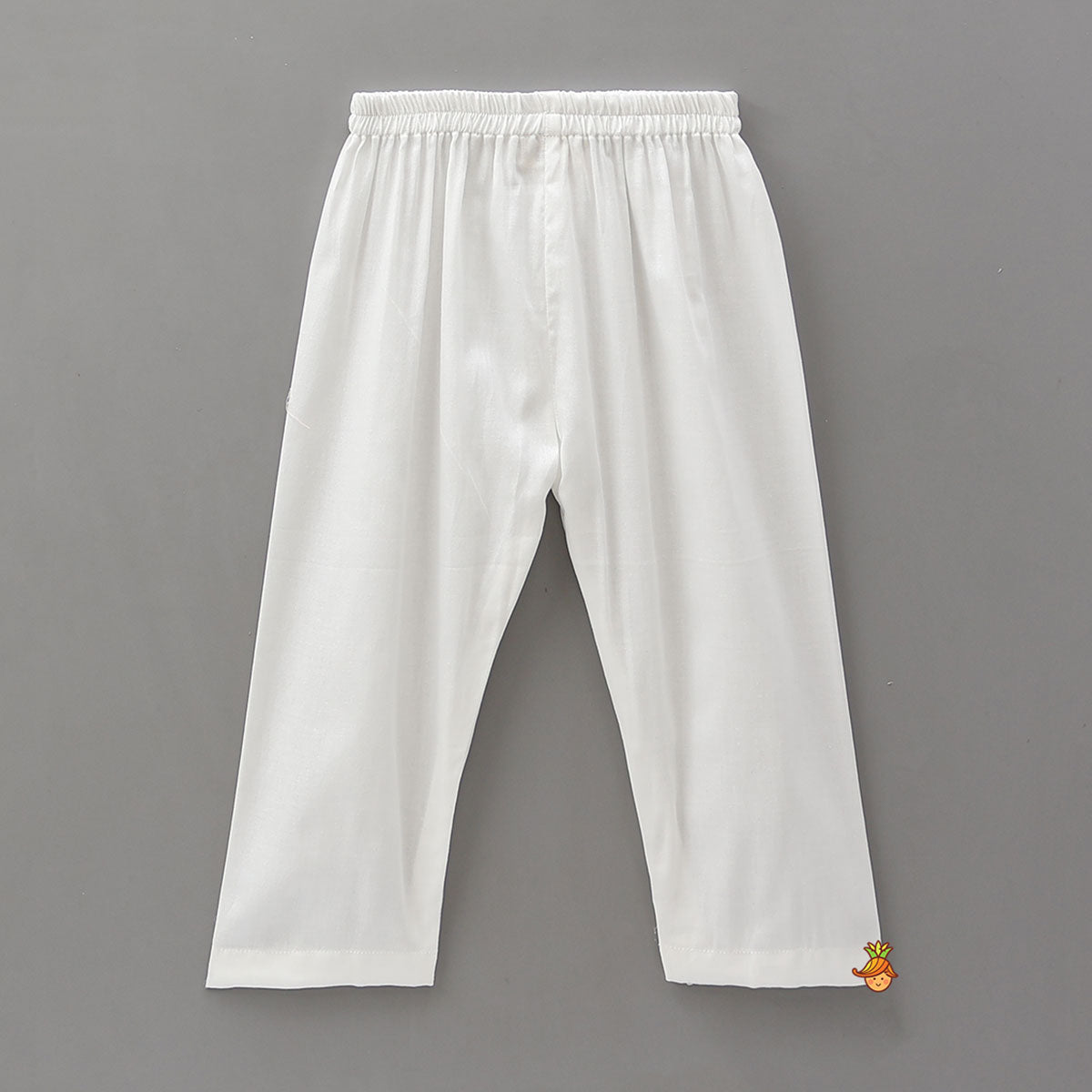 Embroidered Ethnic Kurta And Pyjama