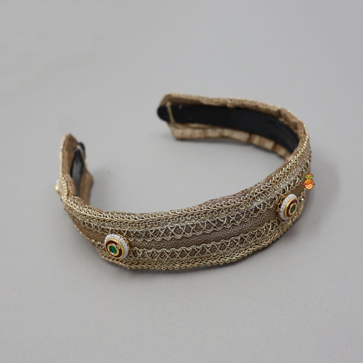 Stunning Pleated Cape Anarkali With Jacket And Matching Hairband