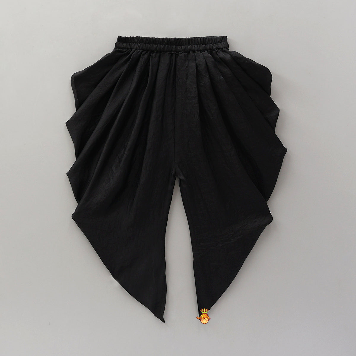 Brocade Jacket Style Top And Dhoti With Matching Potli Bag