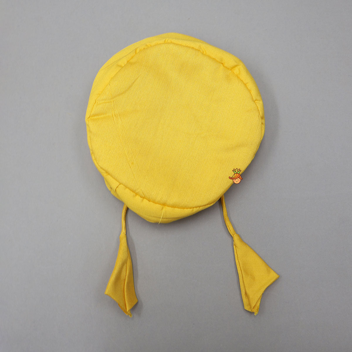 Krishna Applique Work Kurta And Dhoti With Matching Cap And Booties